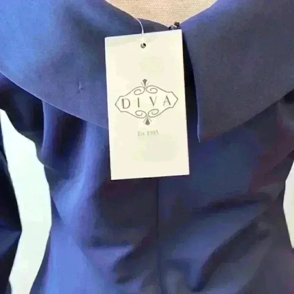 NWT Diva Eliza 3/4 Sleeve Bistretch Dress Size XL Made in England - Picture 3 of 11